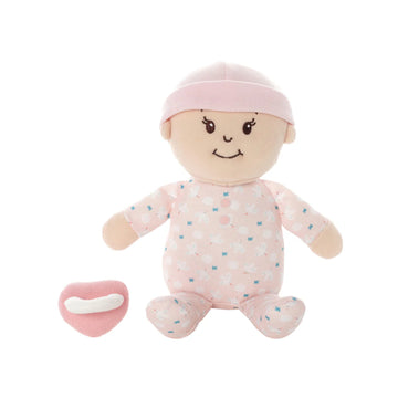 Contrast stitching stimulates visual development – gentle companion for tummy time and naps.