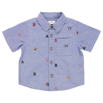 Boys Jack Shirt - Varsity Embroidery