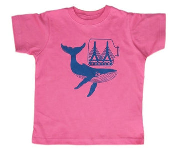Toddler Boston Whale T-Shirt - Hot Pink - Shoptadpole